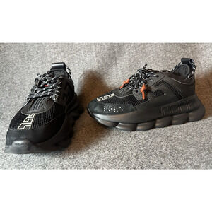 Versace Men's Black Sneakers